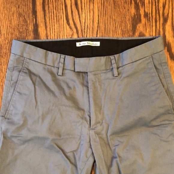 Acne Studios Cuffed Slacks - Picture 4 of 11